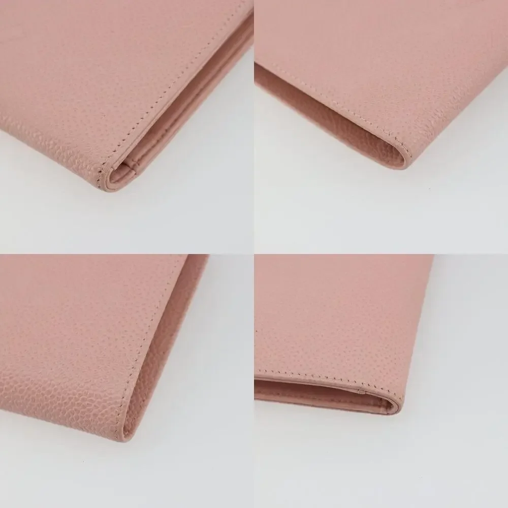 Chanel Long Wallet Caviar Pink